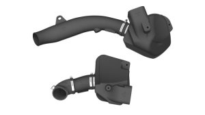 BMW M3 Performance Air Intake - Left + Right - AEM Induction - Cold Air Intake System, Roto-molded Plastic Tubes, Dryflow Filter, Powder-Coated Heatshields - `15-`20